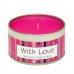 Pintail Candles - Occasions Scented Candle Tin - With Love